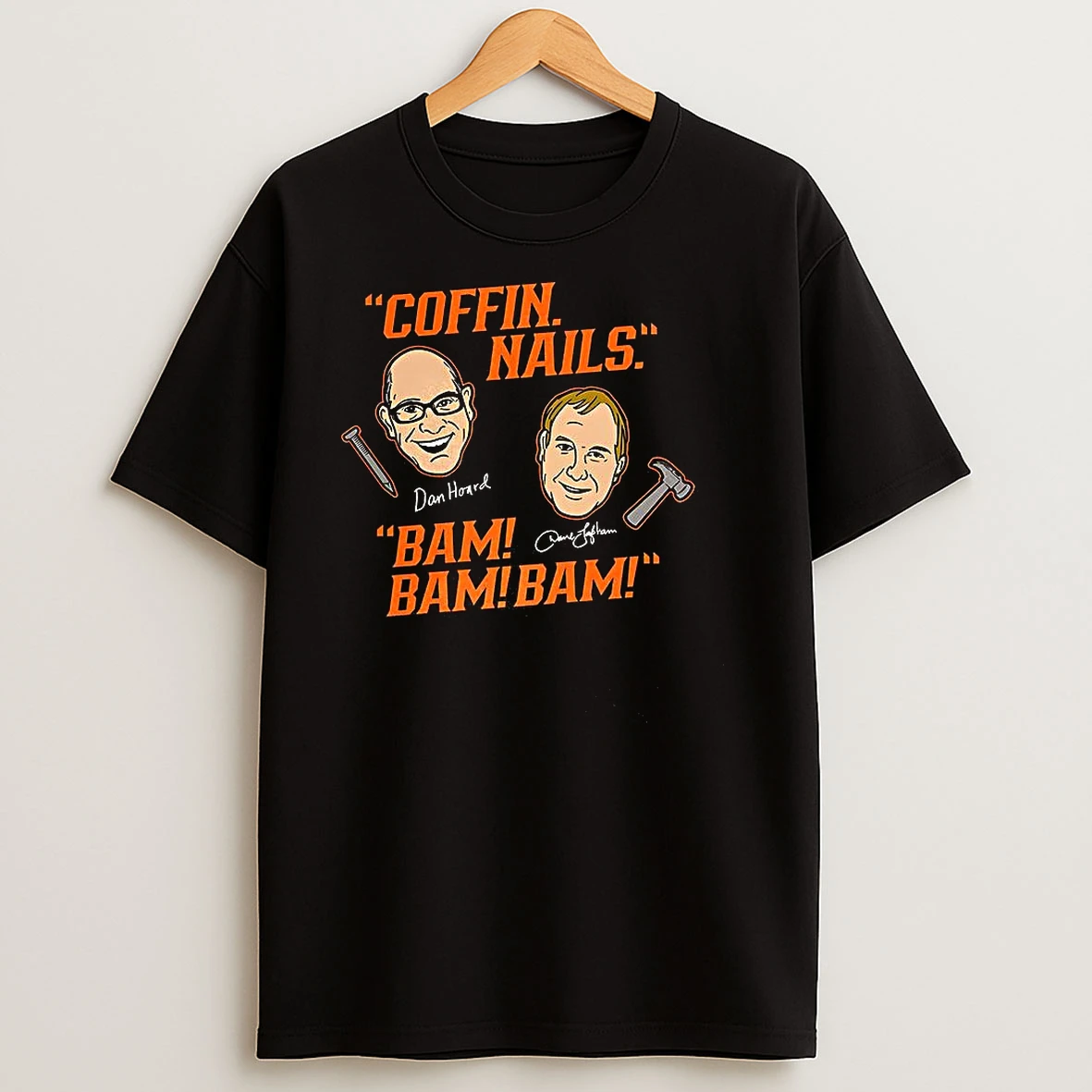 Dave Lapham And First Star Coffin Nails Bam Bam Bam Signature T Shirts