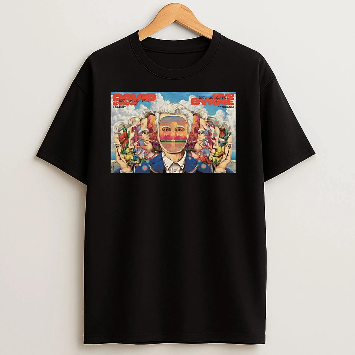David Byrne Chicago Il On Oct 28 Nov 1 2025 T Shirts