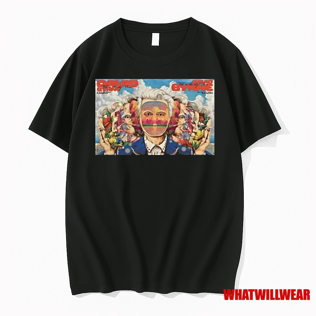 David Byrne Chicago Il On Oct 28 Nov 1 2025 Shirts
