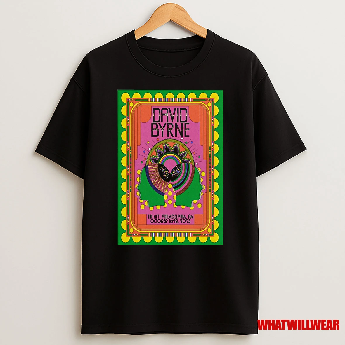 David Byrne In The Met Philadelphia Tour On October 16 18 2025 Shirts