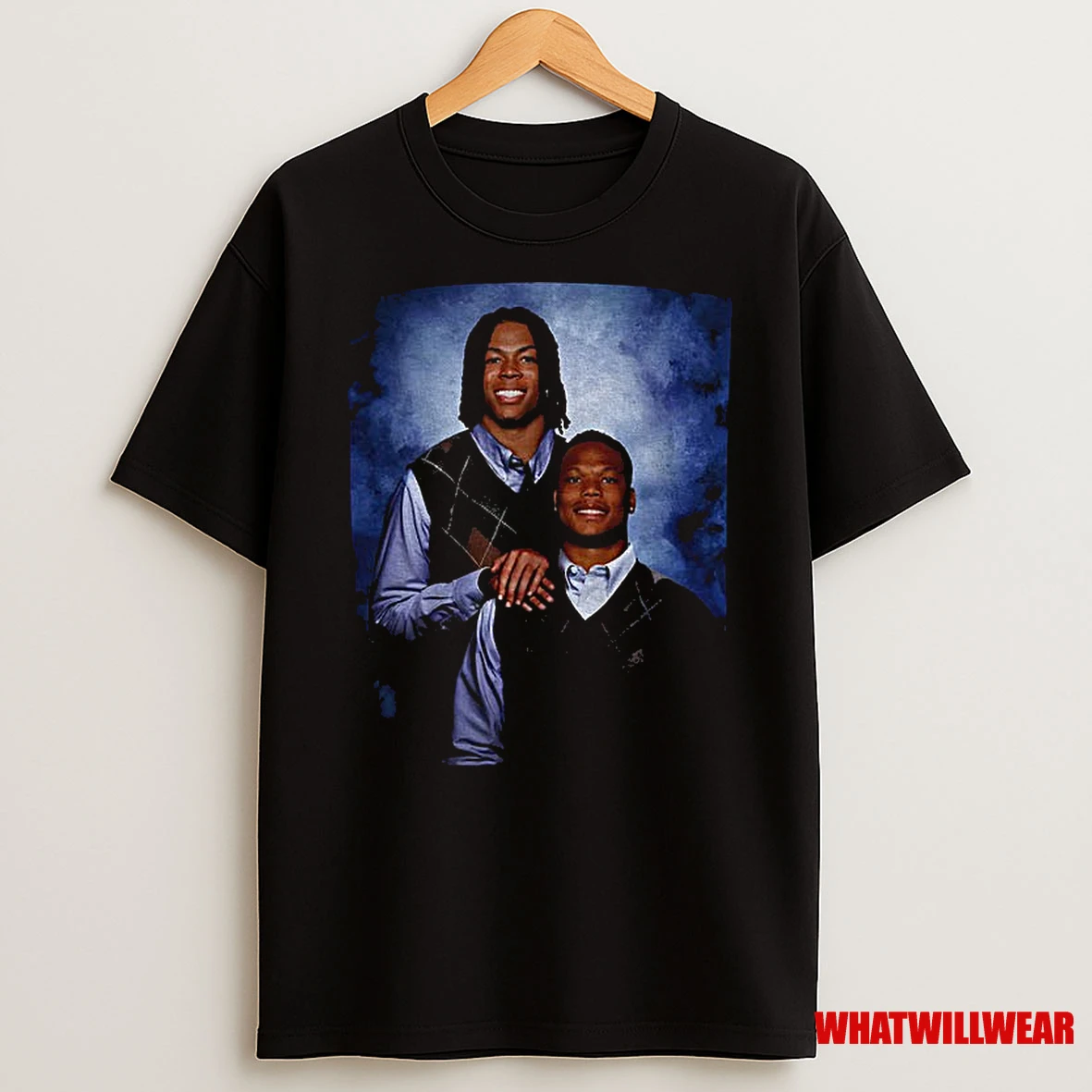David Montgomery And Jahmyr Gibbs Detroit Lions Football Step Brothers Vintage Shirts