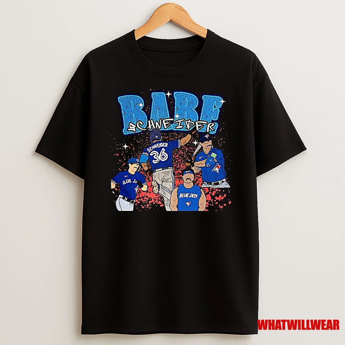 Davis Schneider Toronto Blue Jays Baseball Babe Graphic Shirts