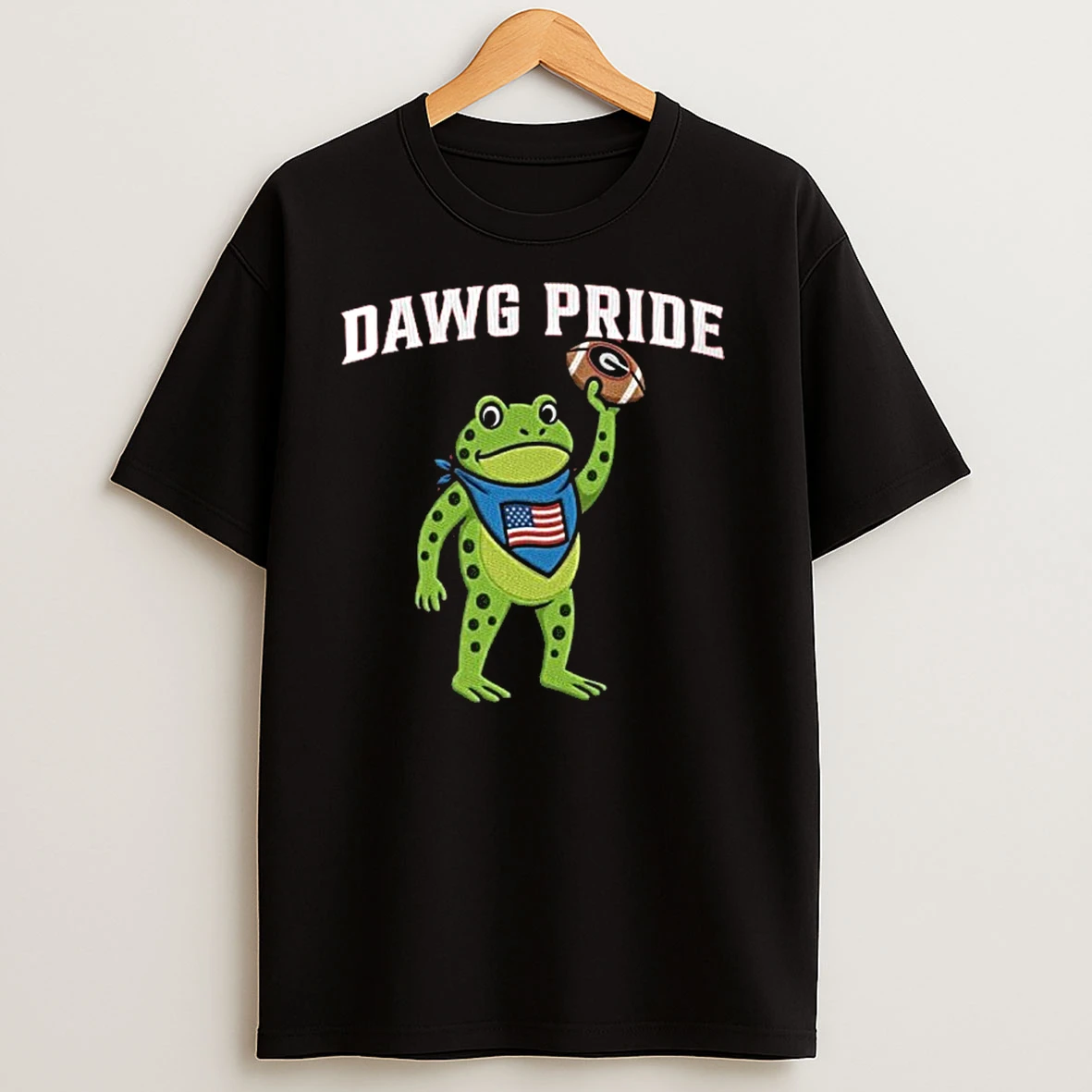 Dawg Pride Portland Frog X Georgia Bulldogs T Shirts