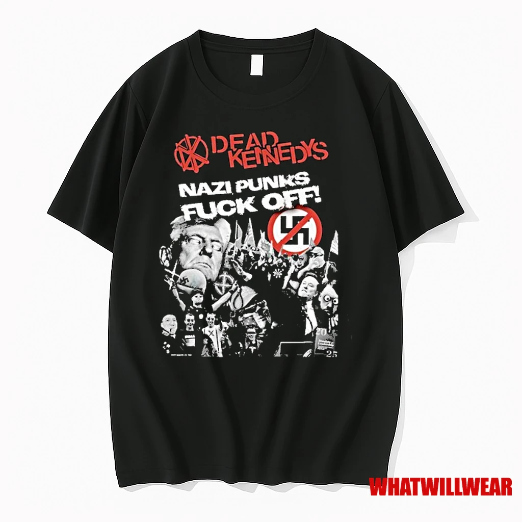 Dead Kennedys Nazi Punks Fuck Off 2025 Tour Shirts