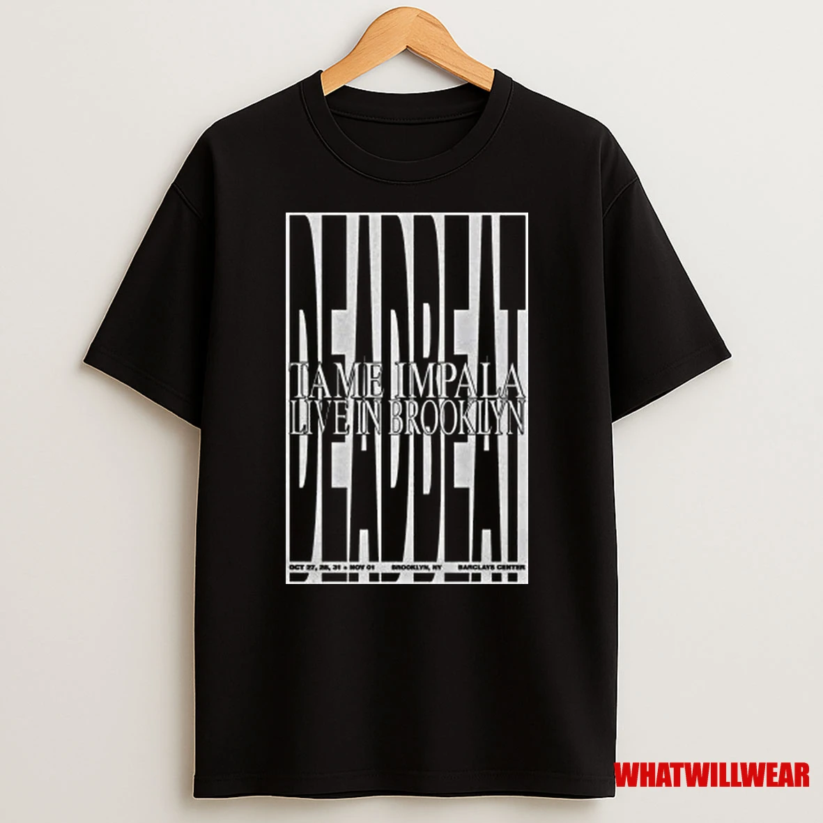 Deadbeat Tame Impala Concert Brooklyn Ny 10 28 2025 Shirts
