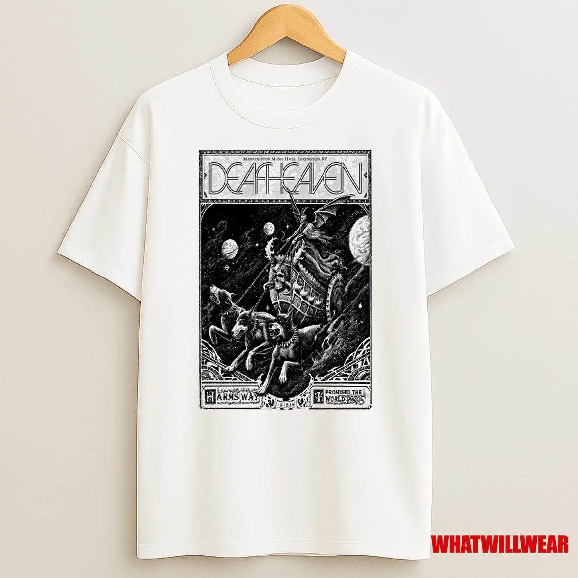 Deafheaven At Manchester Music Hall On Oct 12 2025 Shirts