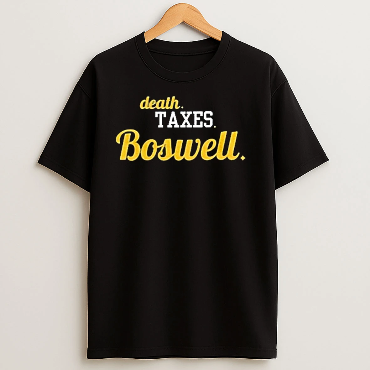 Death Taxes Boswell Ornaments T Shirts