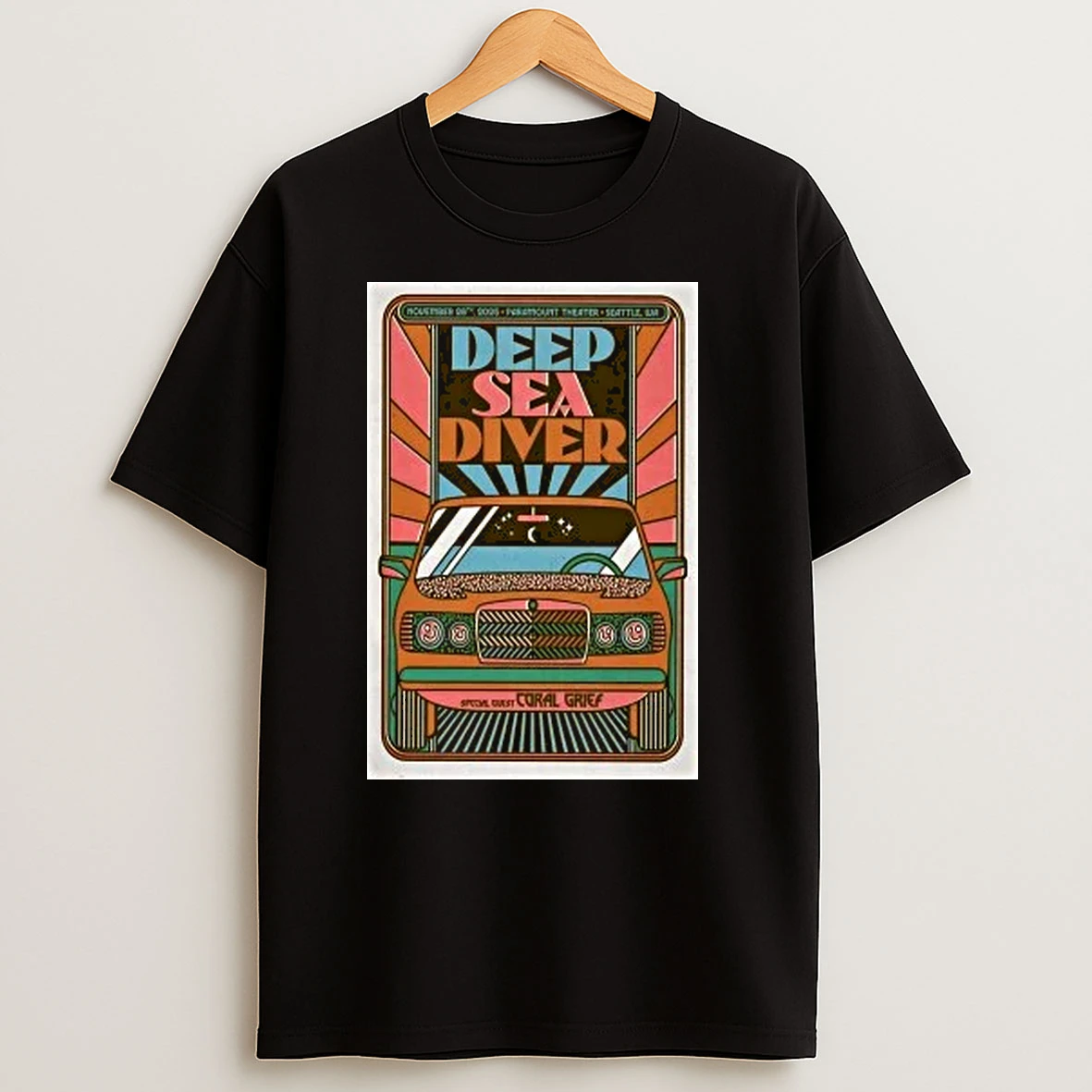 Deep Sea Diver Paramount Theatre In Seattle Wa November 28 2025 Shirts