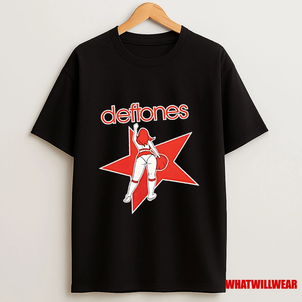 Deftones Cheerleader Star Logo Shirts
