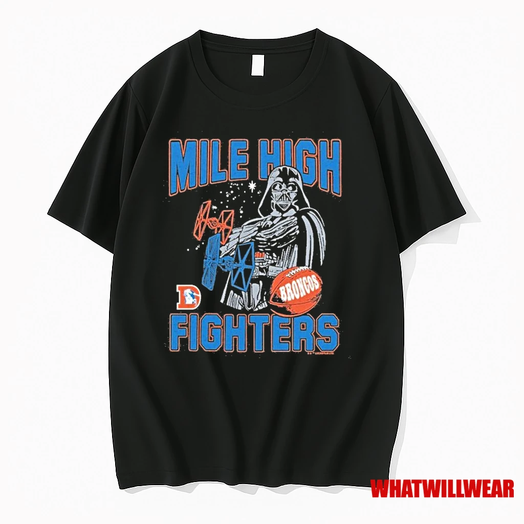 Denver Broncos Star Wars X Nfl Tri Blend Shirts