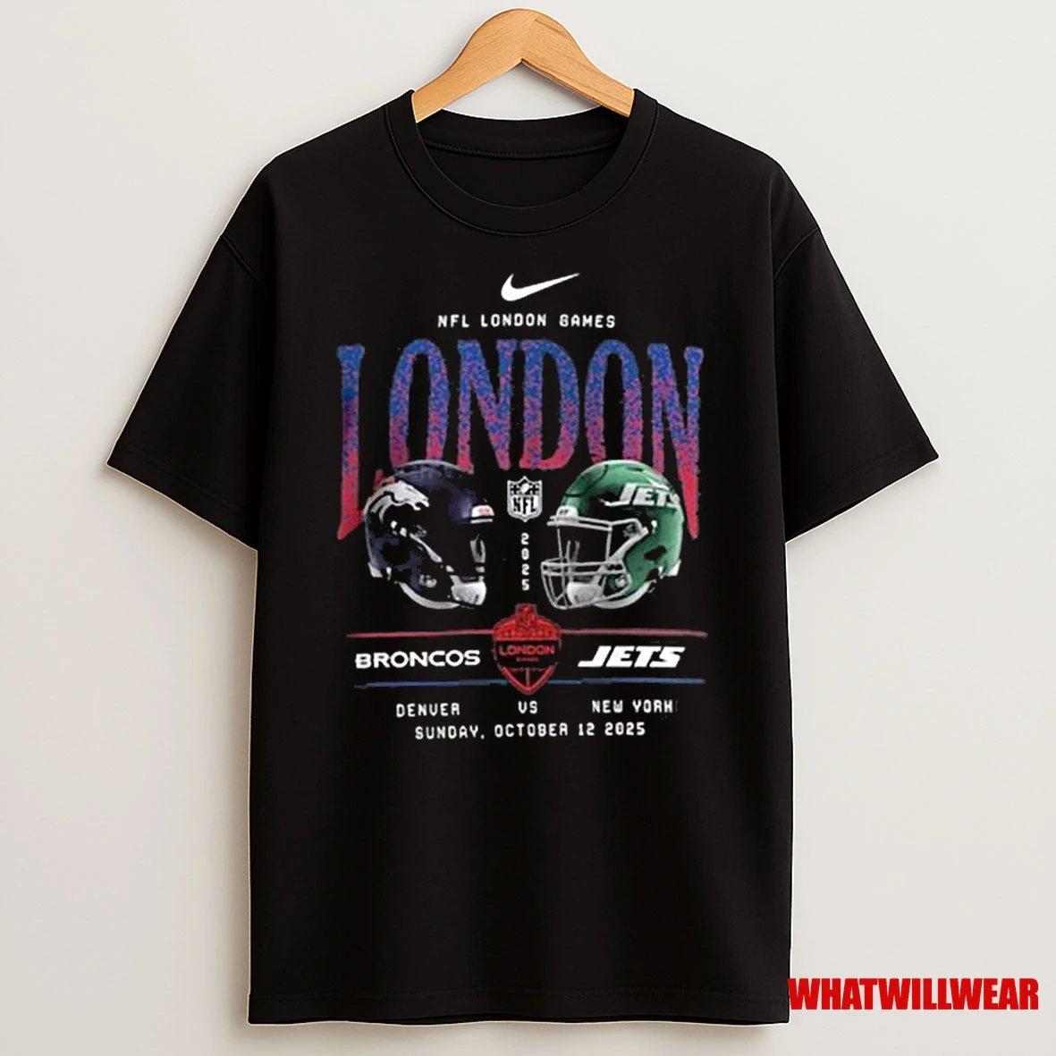 Denver Broncos Vs New York Jets International Games London 2025 Shirts