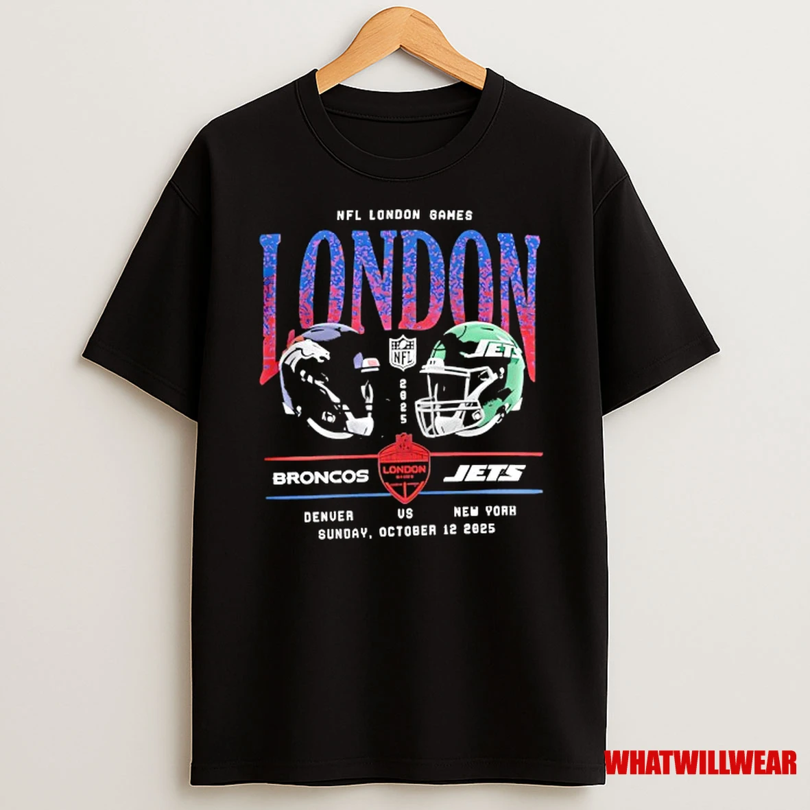 Denver Broncos Vs New York Jets Nfl London Games 2025 Nfl Shirts
