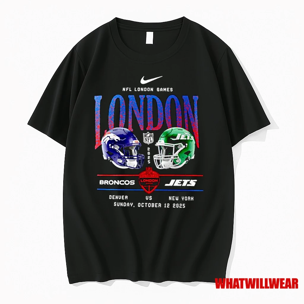 Denver Broncos Vs New York Jets 2025 International Games London Ornaments Shirts