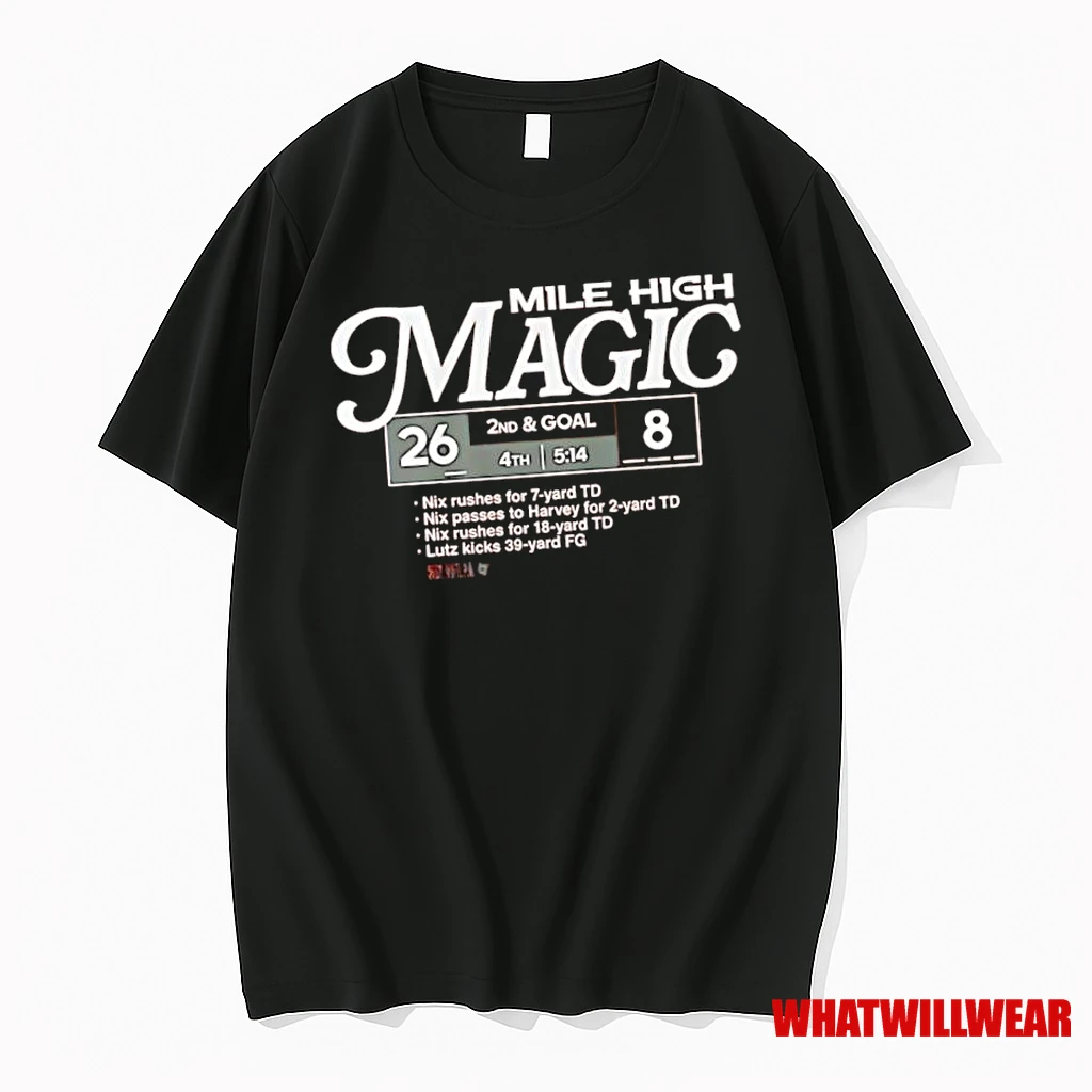 Denver Football Mile High Magic 2nd Goal Shirts