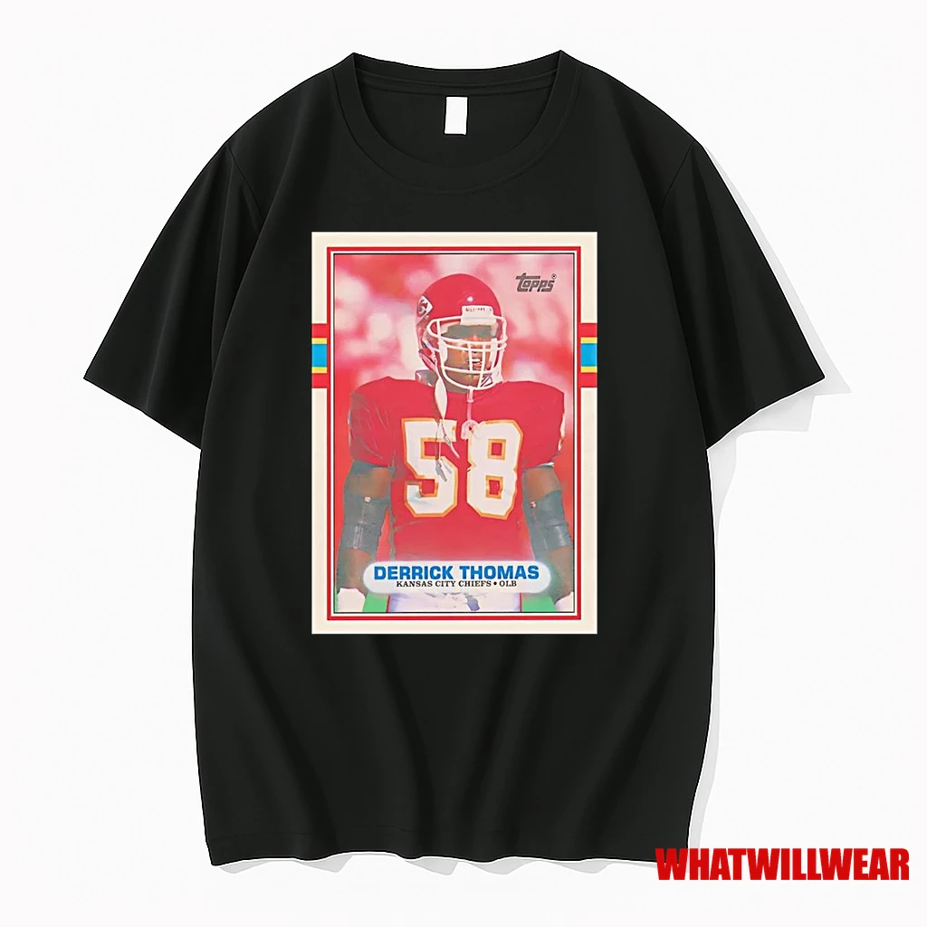 Derrick Thomas Trading Card Chiefs Shirts