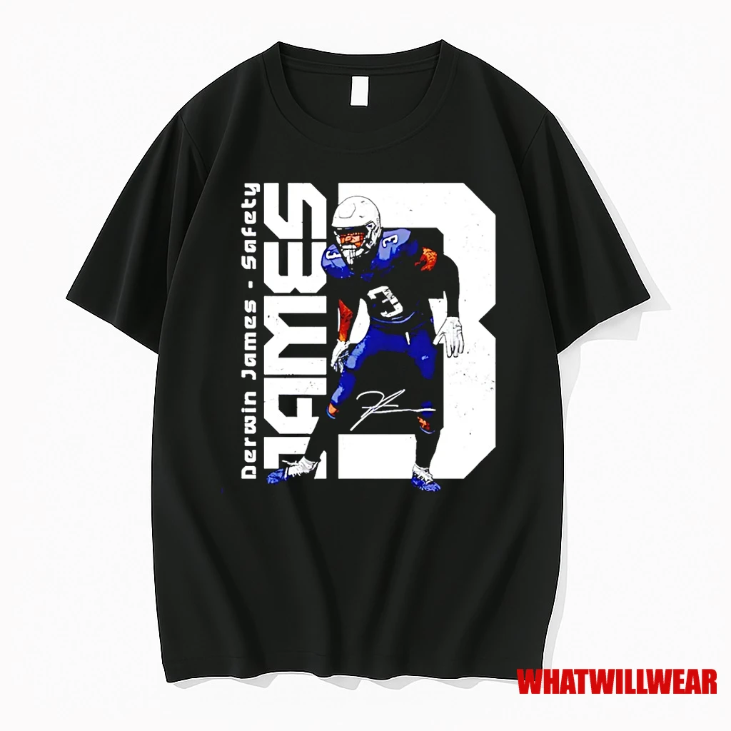 Derwin James Los Angeles Chargers Stretch Signature Shirts