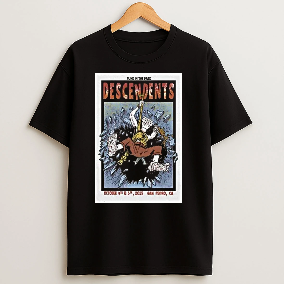 Descendents Oct 4 5 2025 Punk In The Park In San Pedro Ca Shirts