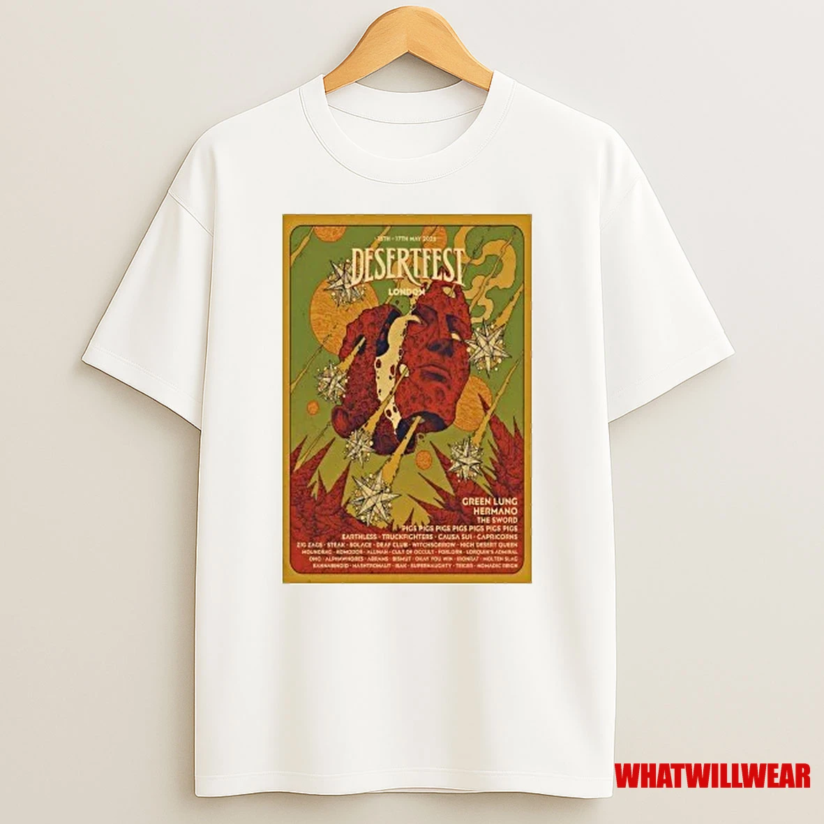 Desertfest May 15 17 2026 London Shows Shirts