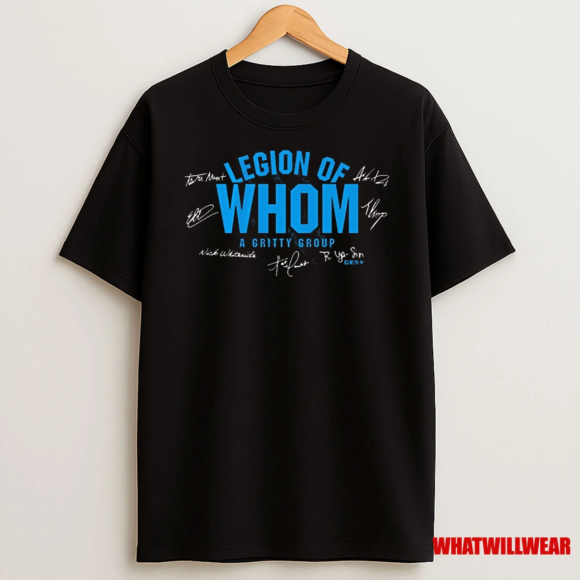 Detroit Lions Football Nfl Legion Of Whom A Gritty Group Signatures Shirts