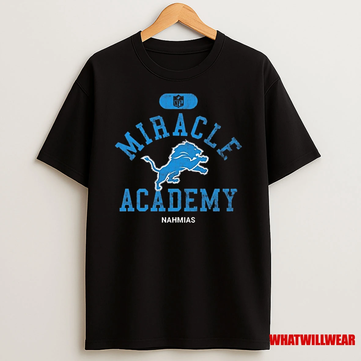 Detroit Lions Nfl Miracle Academy Nahmias New 2025 Shirts