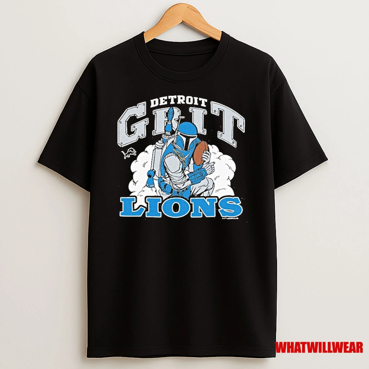 Detroit Lions Star Wars X Nfl Tri Blend Shirts