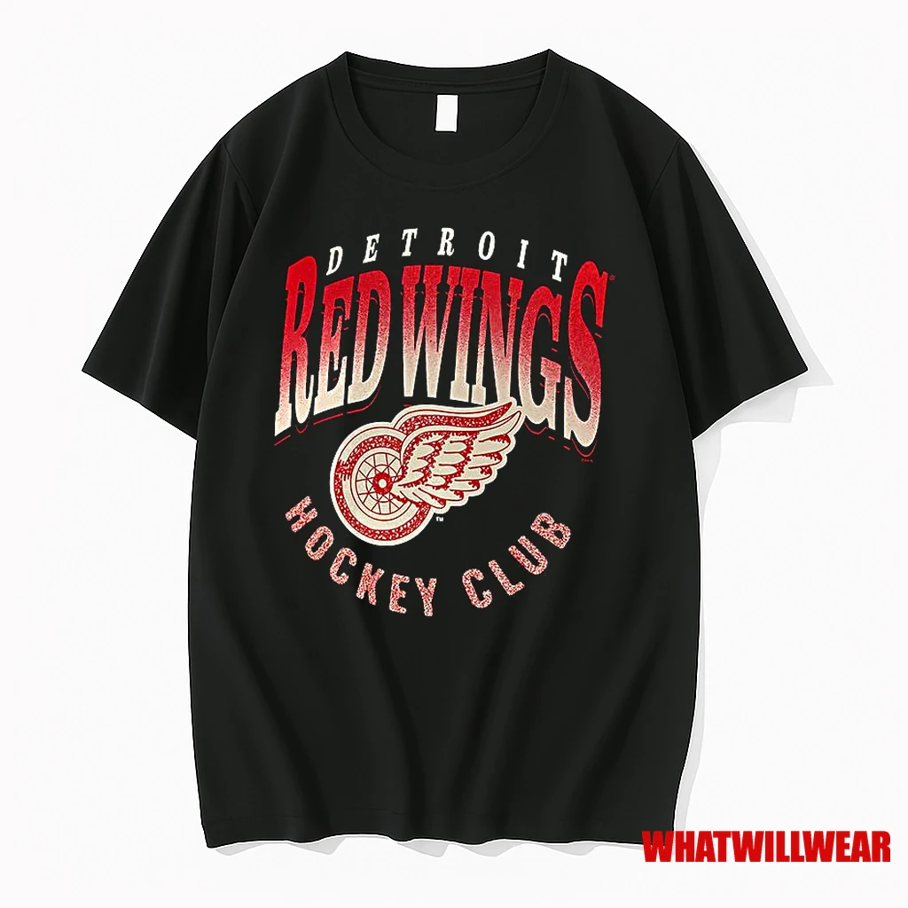 Detroit Red Wings Hockey Club Retro Logo Shirts