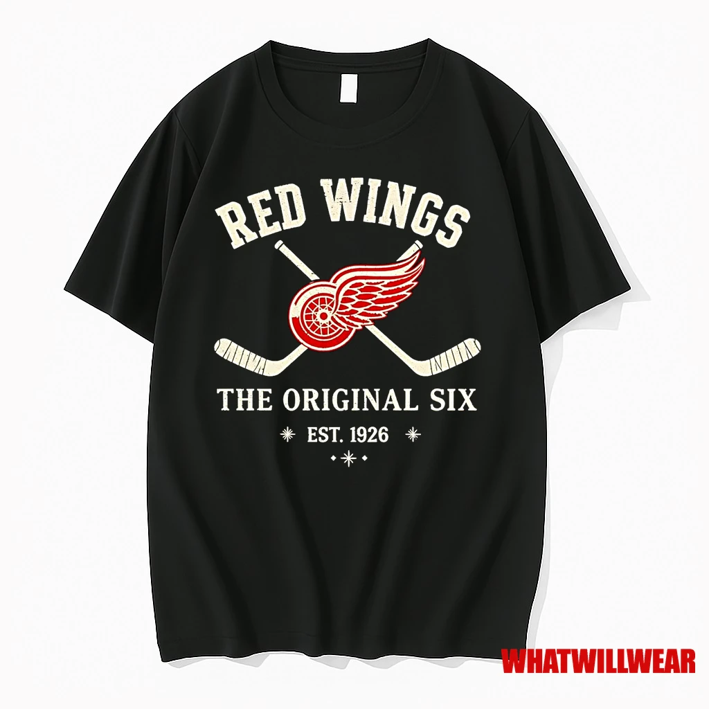 Detroit Red Wings The Six Shirts