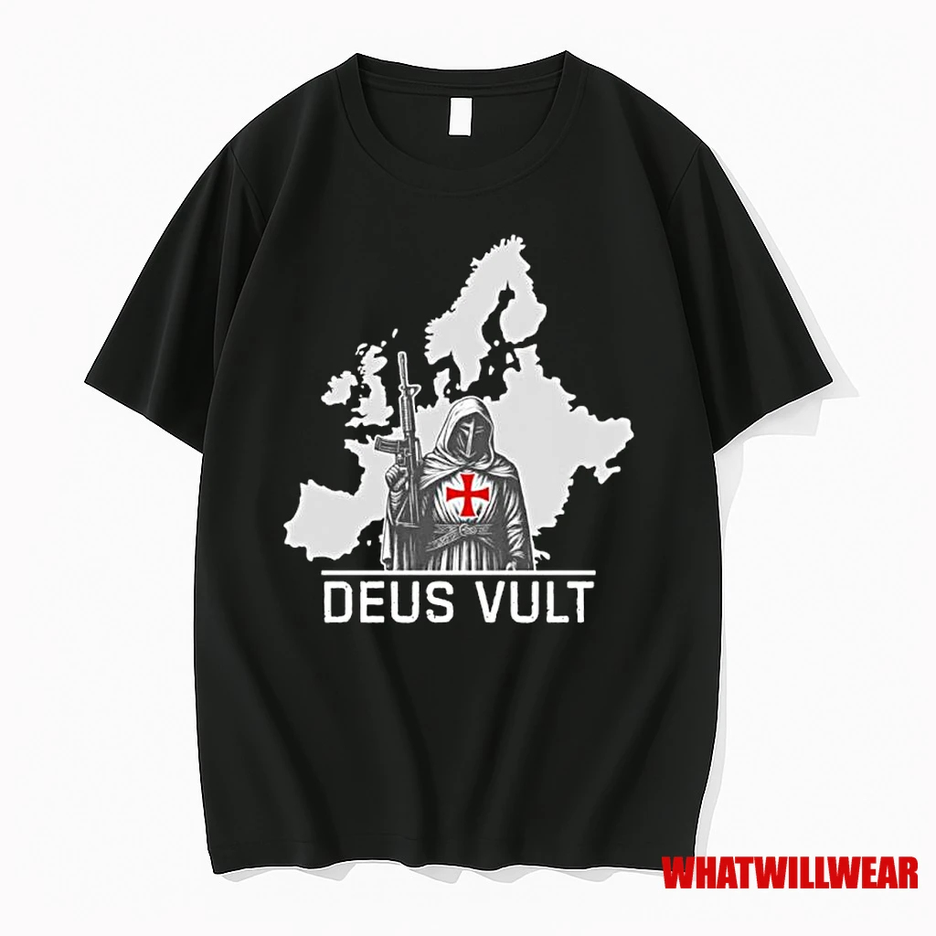 Deus Vult Europa Ornaments Shirts