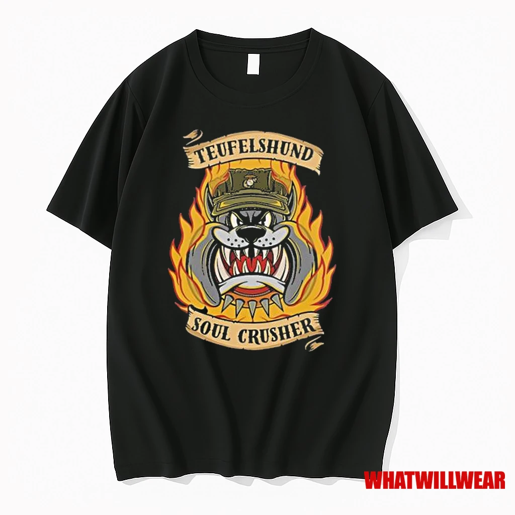 Devil Dog Supply Teufel Hund Soul Crusher Halloween Shirts