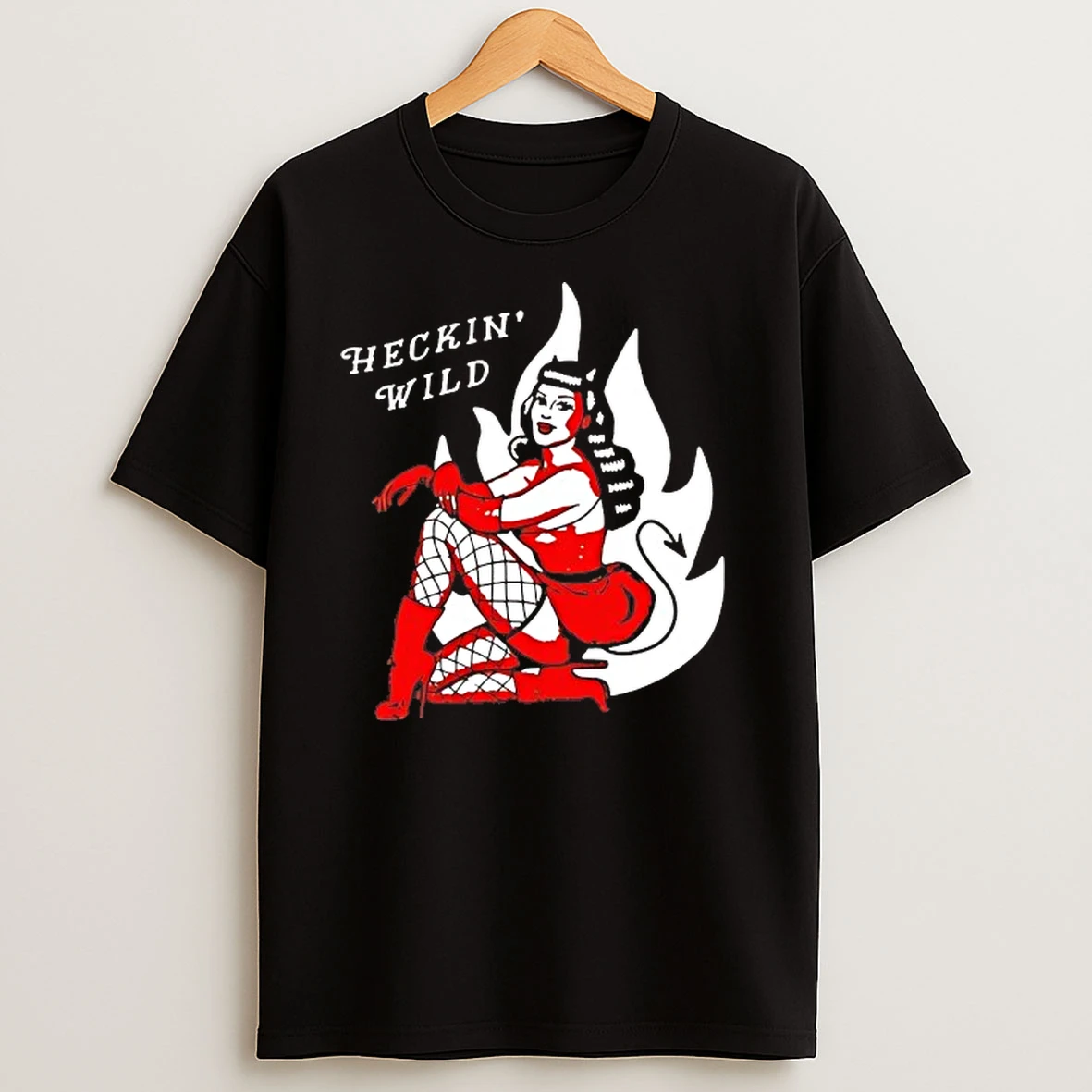 Devil Hecking Wild Vintage T Shirts