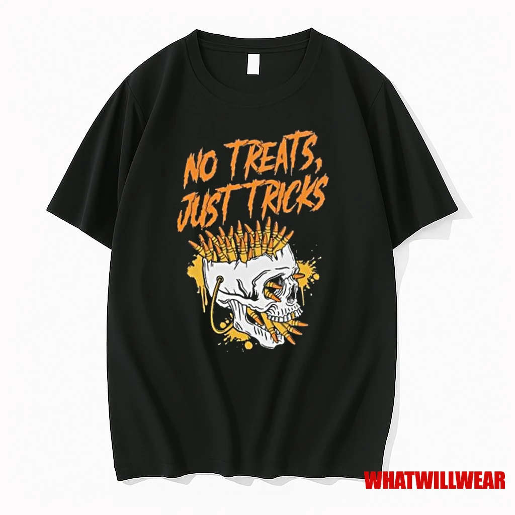 Devildog Supply No Treats Just Tricks Halloween Shirts