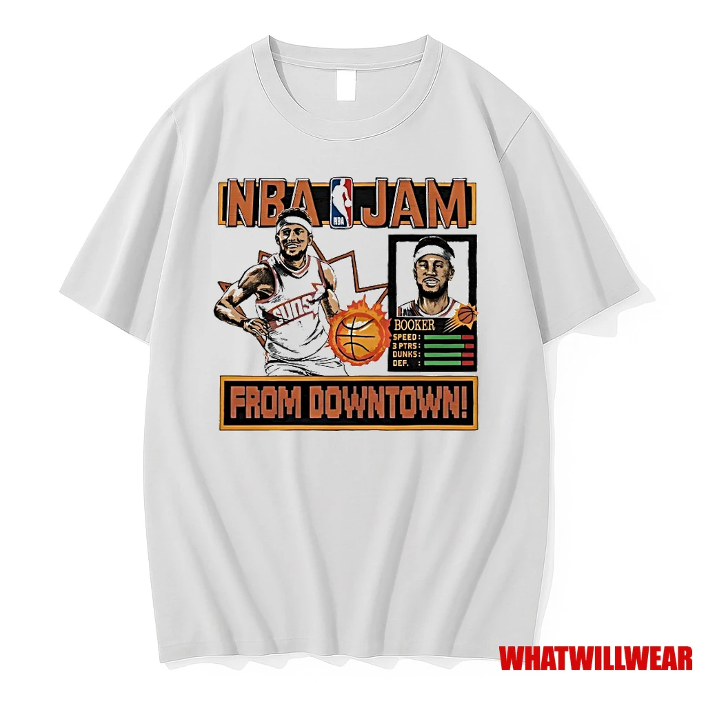 Devin Booker Phoenix Suns Nba Jam From Downtown Shirts