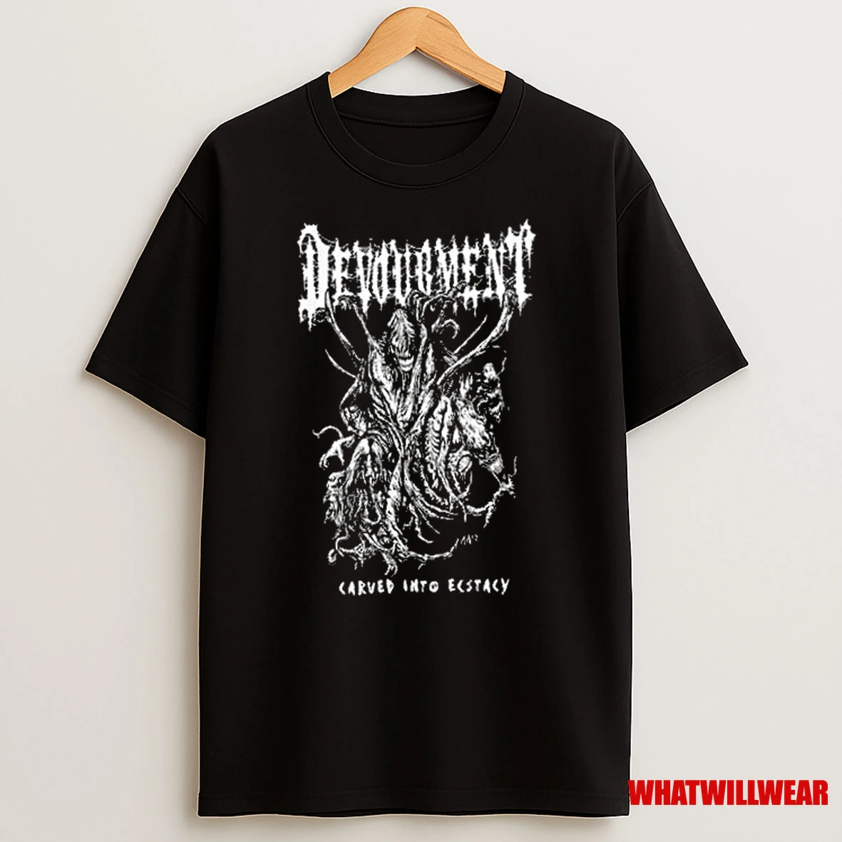 Devourment Carved Into Ecstasy Shirts