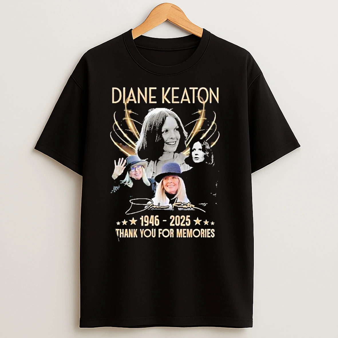 Diane Keaton 1946 2025 Thank You For Memories T Shirts
