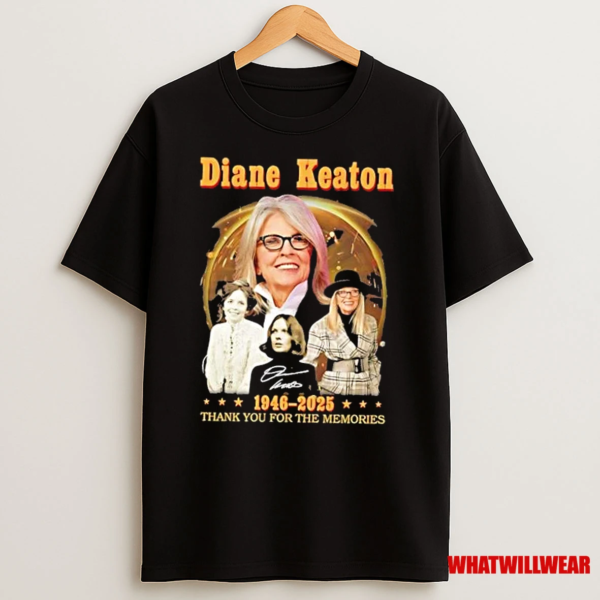 Diane Keaton 1946 2025 Thank You For The Memories Signature Shirts