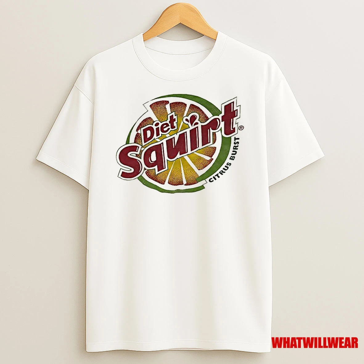 Diet Squirt Citrus Burst Logo Shirts