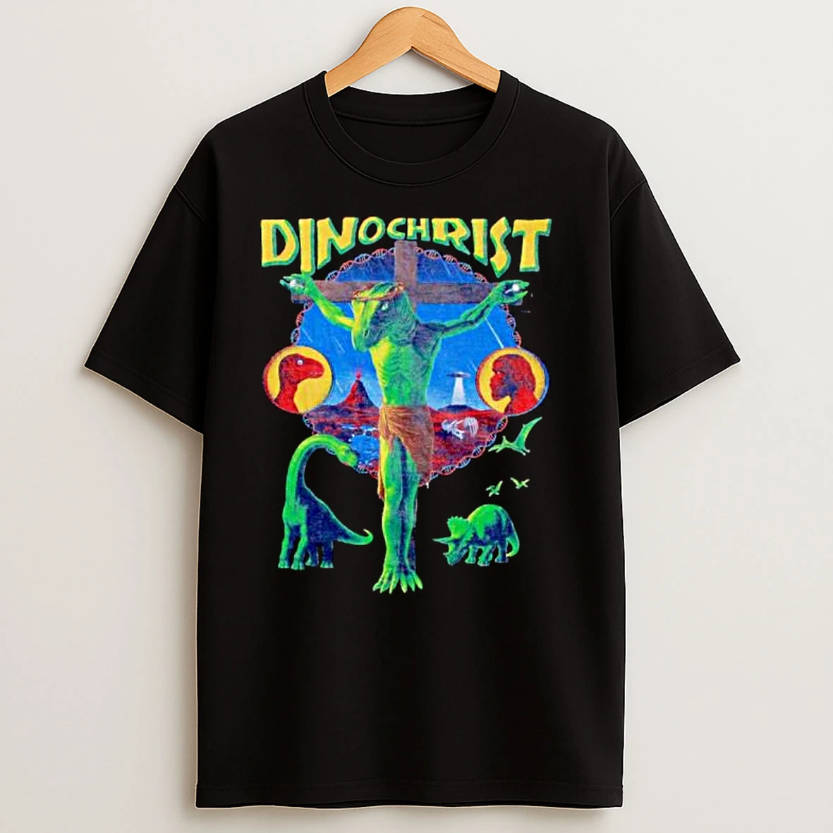 Dinosaur Dinochrist Jacket Ornaments T Shirts