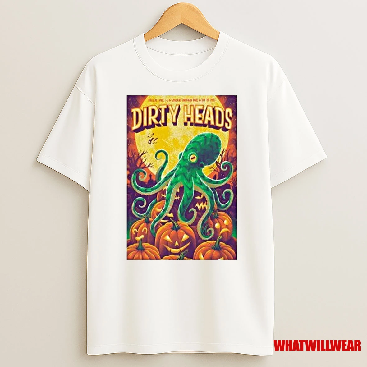 Dirty Heads 10 26 2025 Pinellas Park Fl Shirts