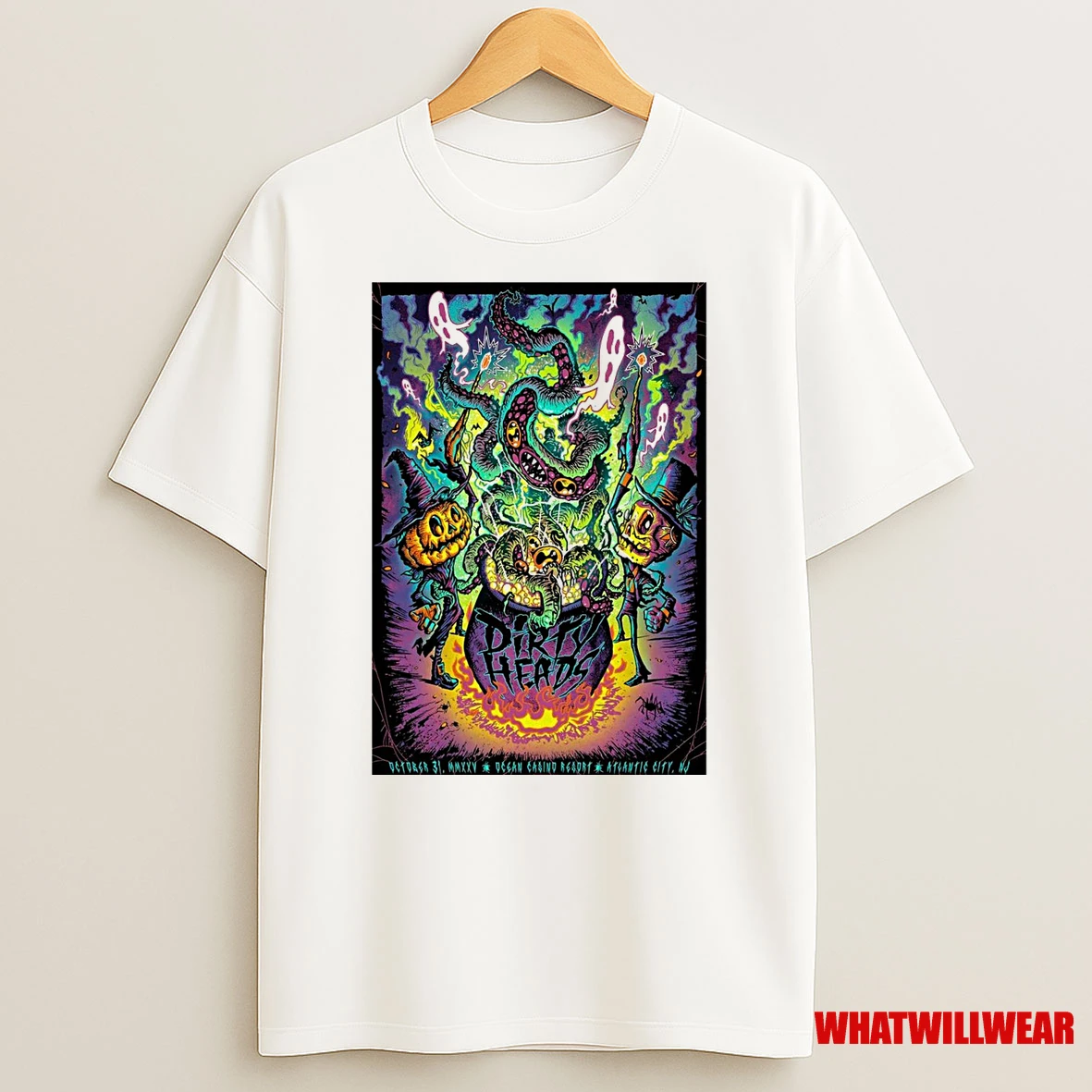 Dirty Heads October 31 2025 Ocean Casino Resort Atlantic City Nj Tour Shirts