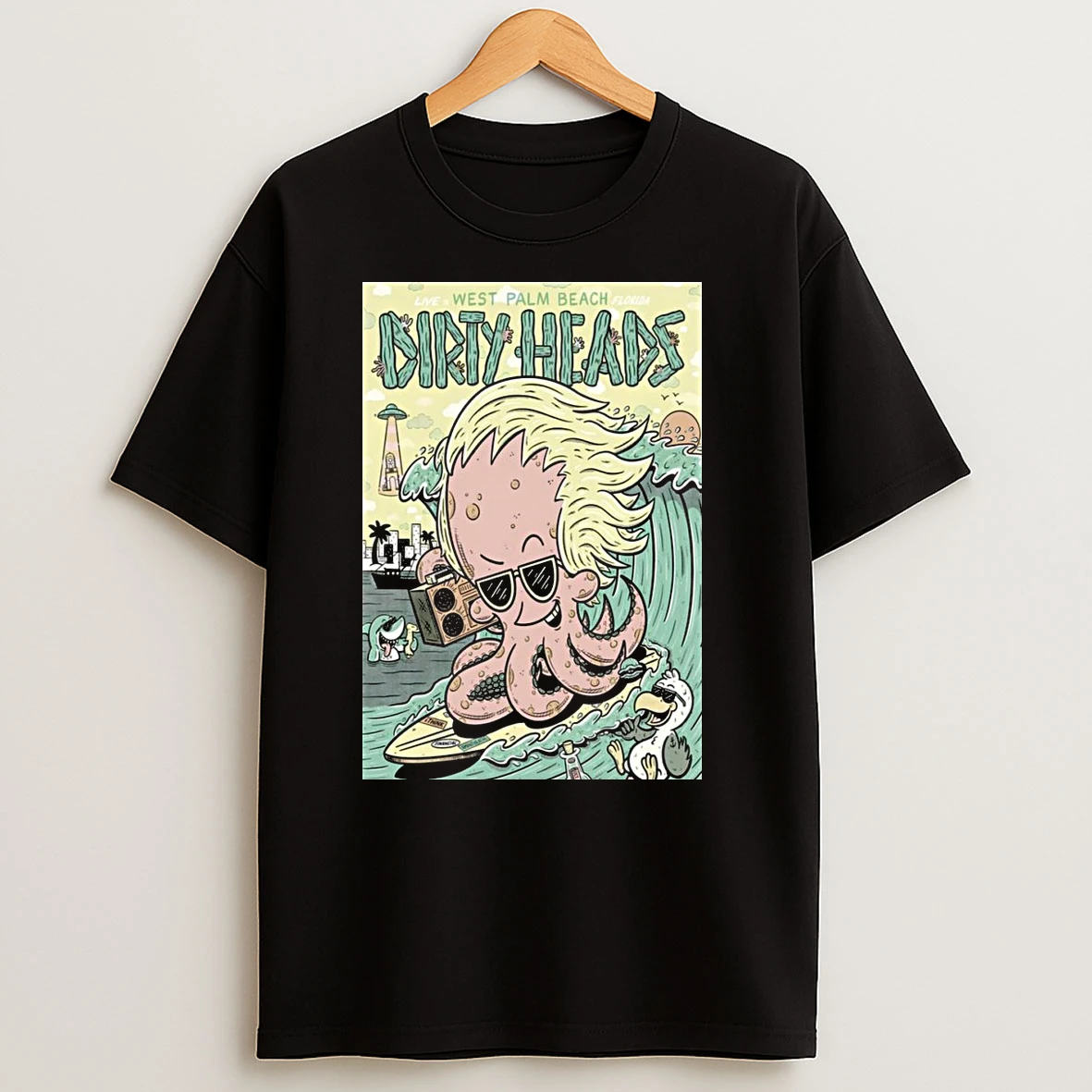 Dirty Heads The Ithink Financial Amphitheatre West Palm Beach Fl Oct 24 2025 T Shirts