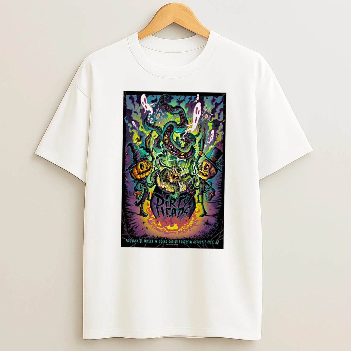 Dirty Heads Tour 2025 Oct 31 2025 Atlantic City Nj Shirts