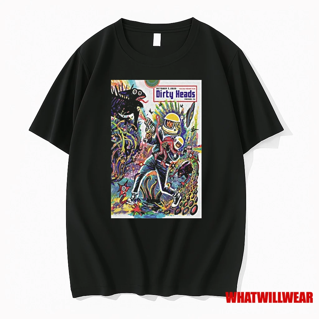 Dirty Heads Tour Fresno Ca 10 07 2025 Shirts