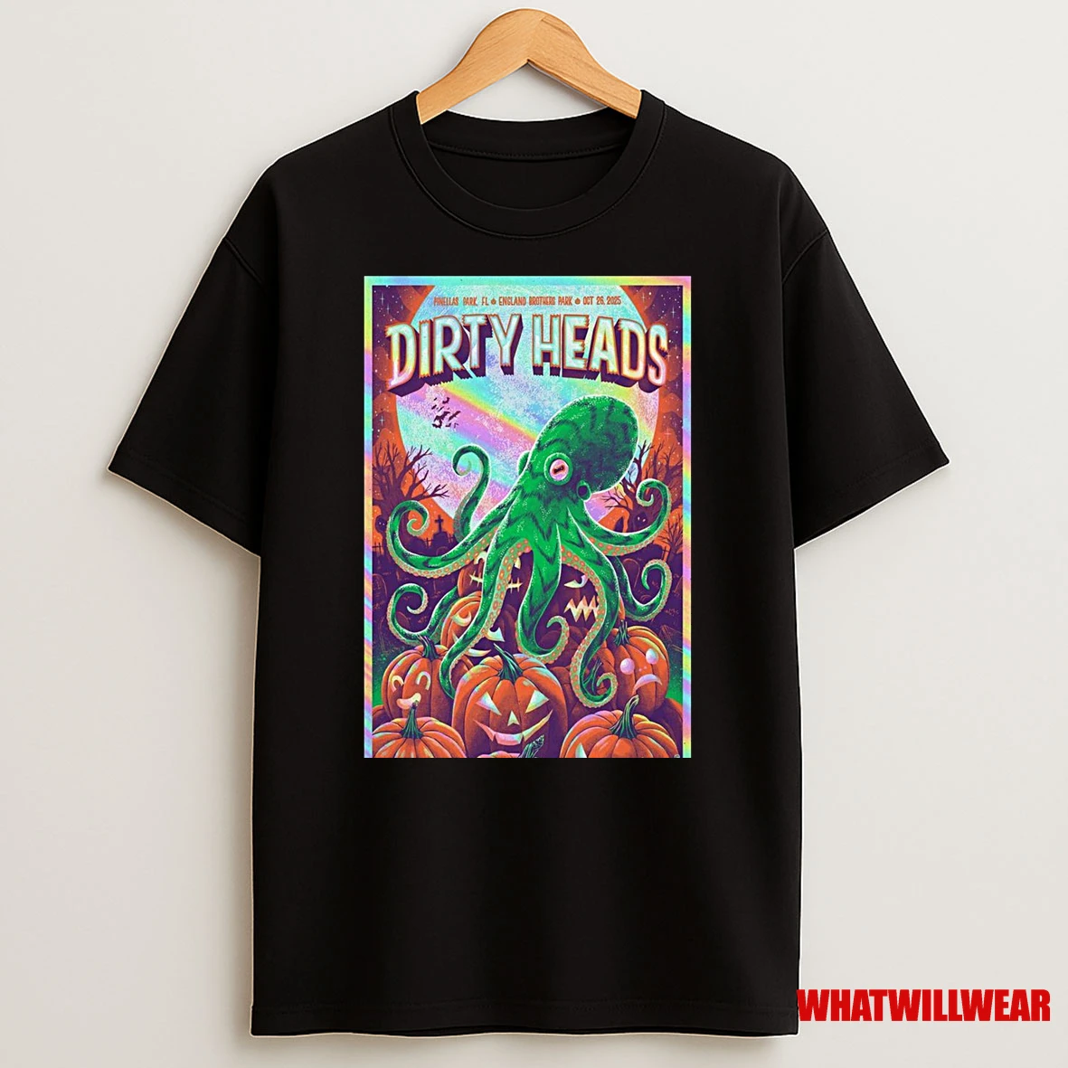 Dirty Heads Tour Pinellas Park Fl England Brothers Park October 26 2025 Shirts