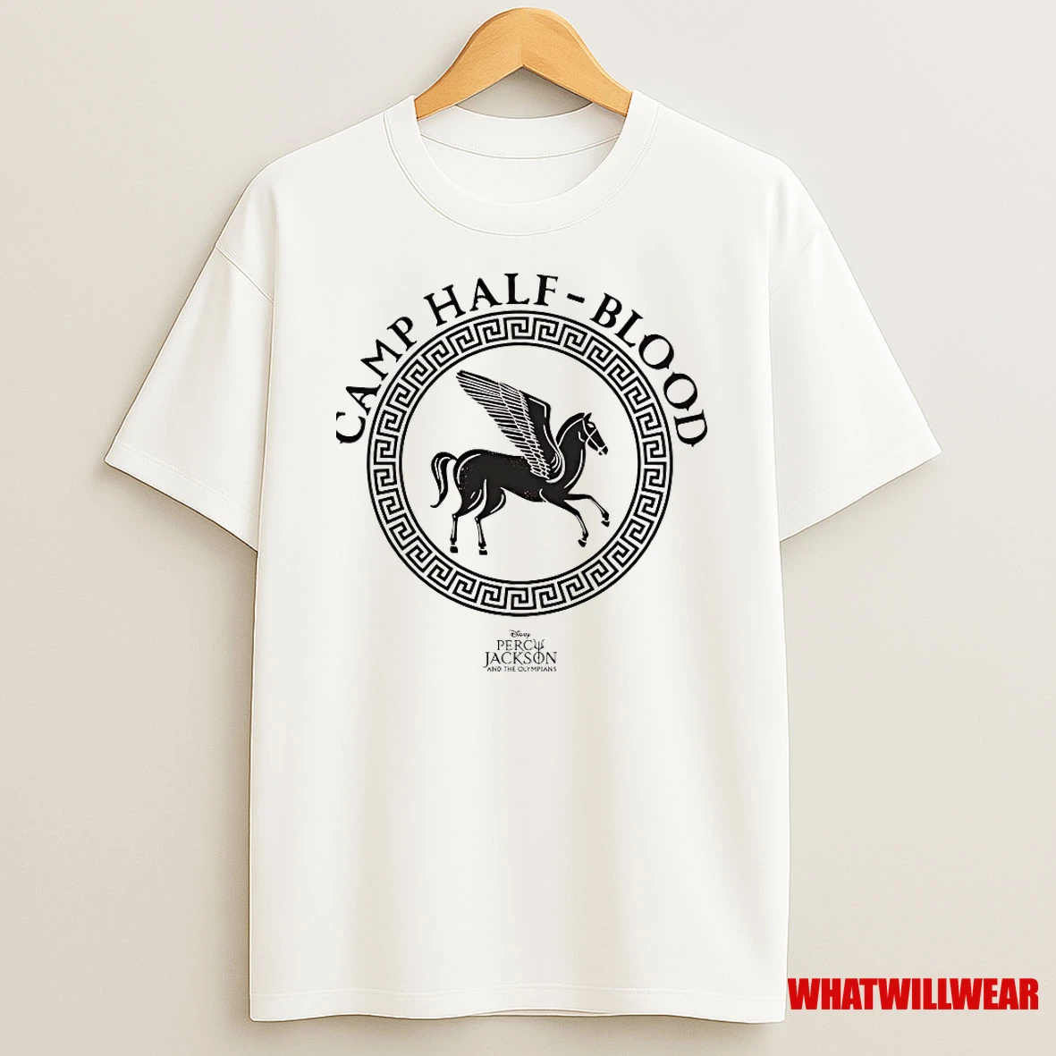 Disney Percy Jackson And The Olympians Camp Half Blood Logo Shirts