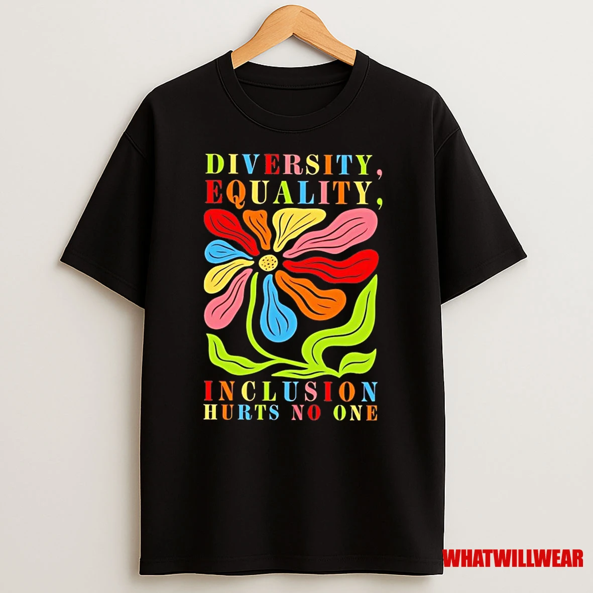 Diversity Equality Inclusion Hurts No One Shirts