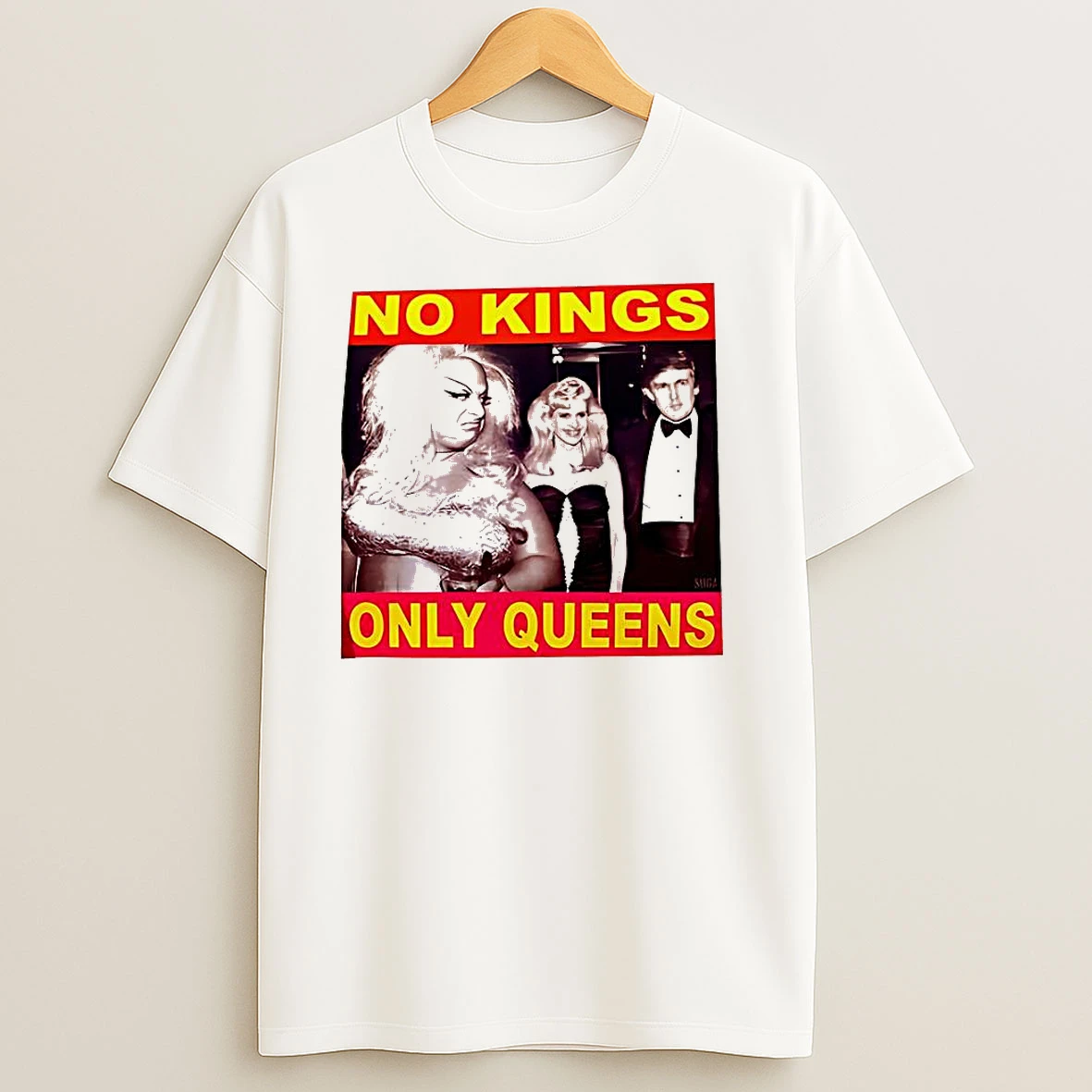 Divine No King Only Queens Meme Satirical T Shirts