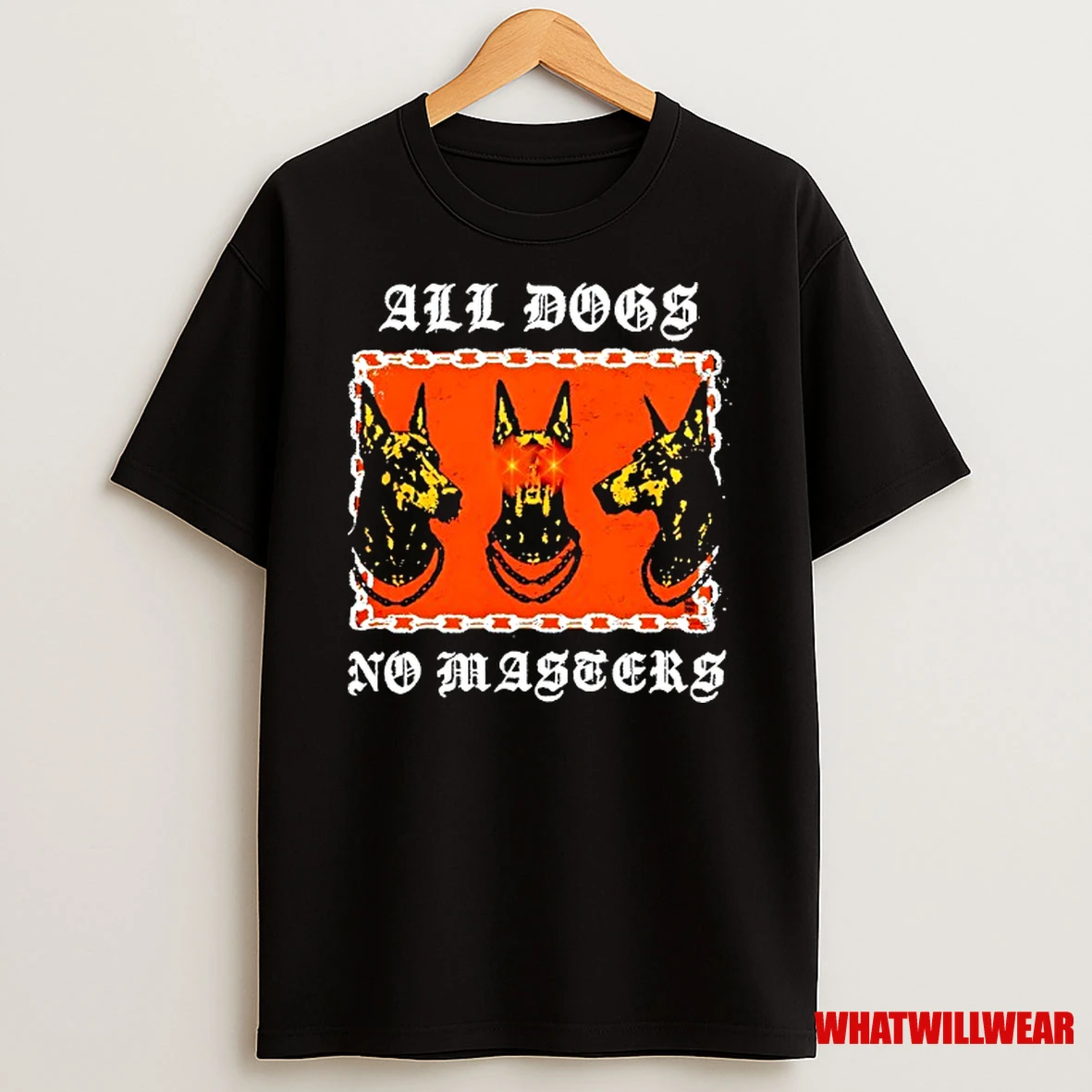 Doberman Pinscher All Dogs No Masters Shirts