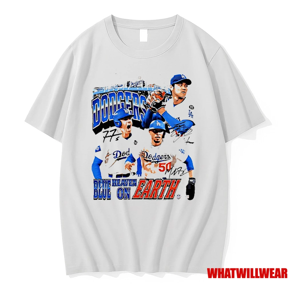 Dodgers Blue Heaven On Earth Shirts