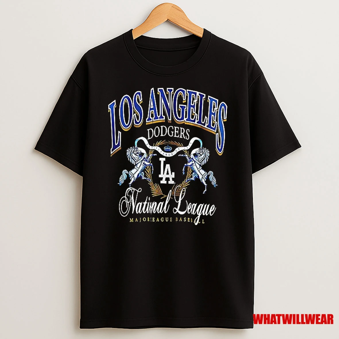 Dodgers La Mitchell And Ness Mlb Team Logo Shirts