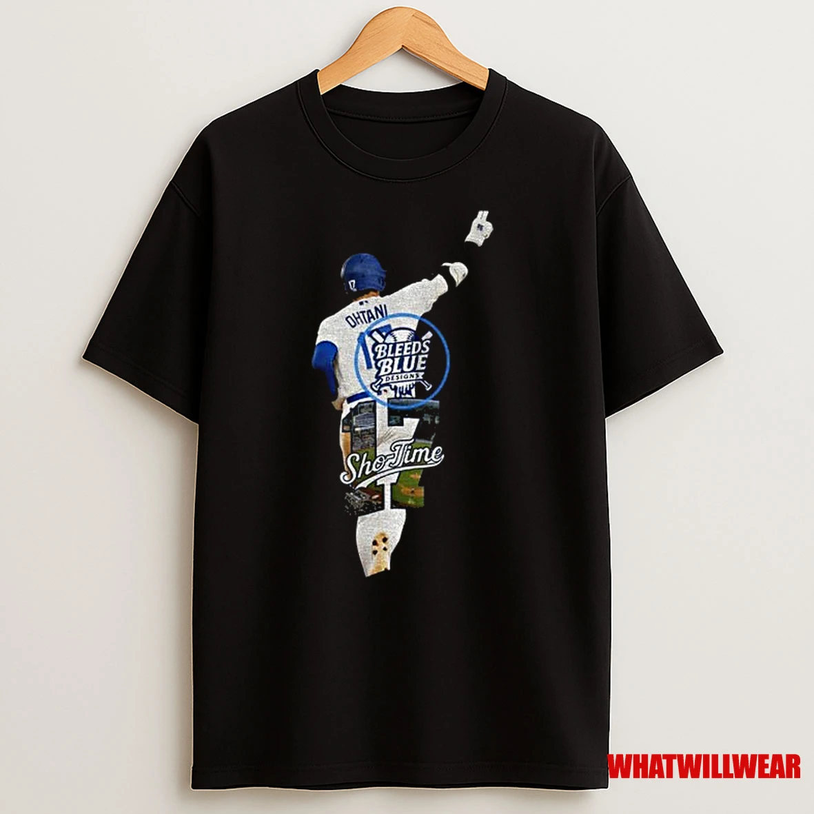 Dodgers Shohei Ohtani Sho Time Bleeds Blue Shirts